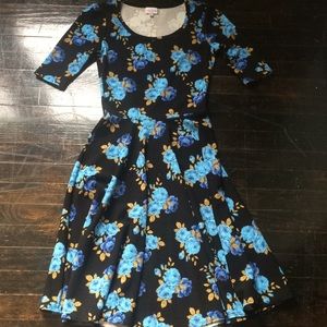 LulaRoe Nicole dress XS